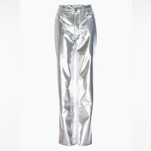 Good American Metallic Pants